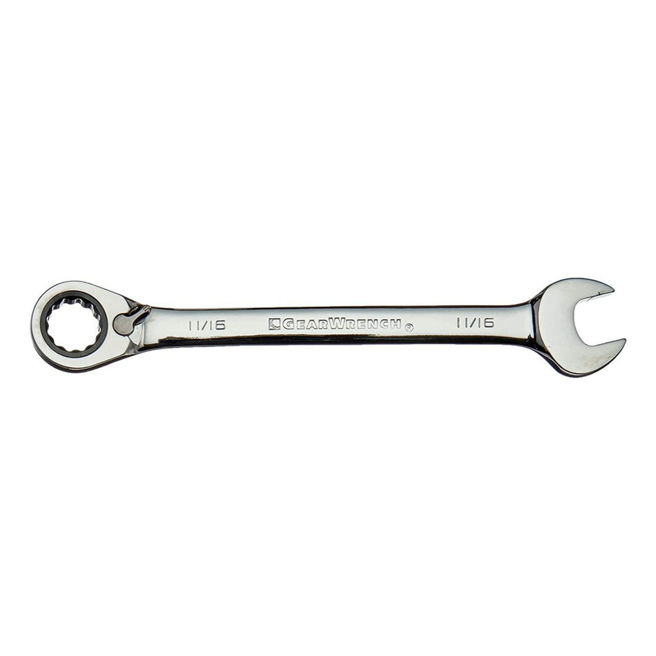 Gearwrench® 11/16in. SAE Ratcheting Combination Wrench | Accent Tools