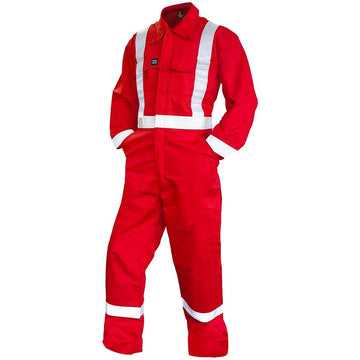 Esko FR Overall, 240 gsm.88/12 11 Cal, Red with tape