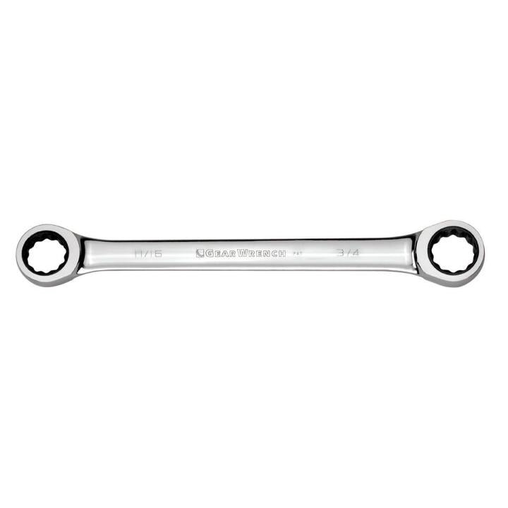 Gearwrench® 8mm x 9mm 12 Point Double Box Ratcheting Wrench | Accent Tools