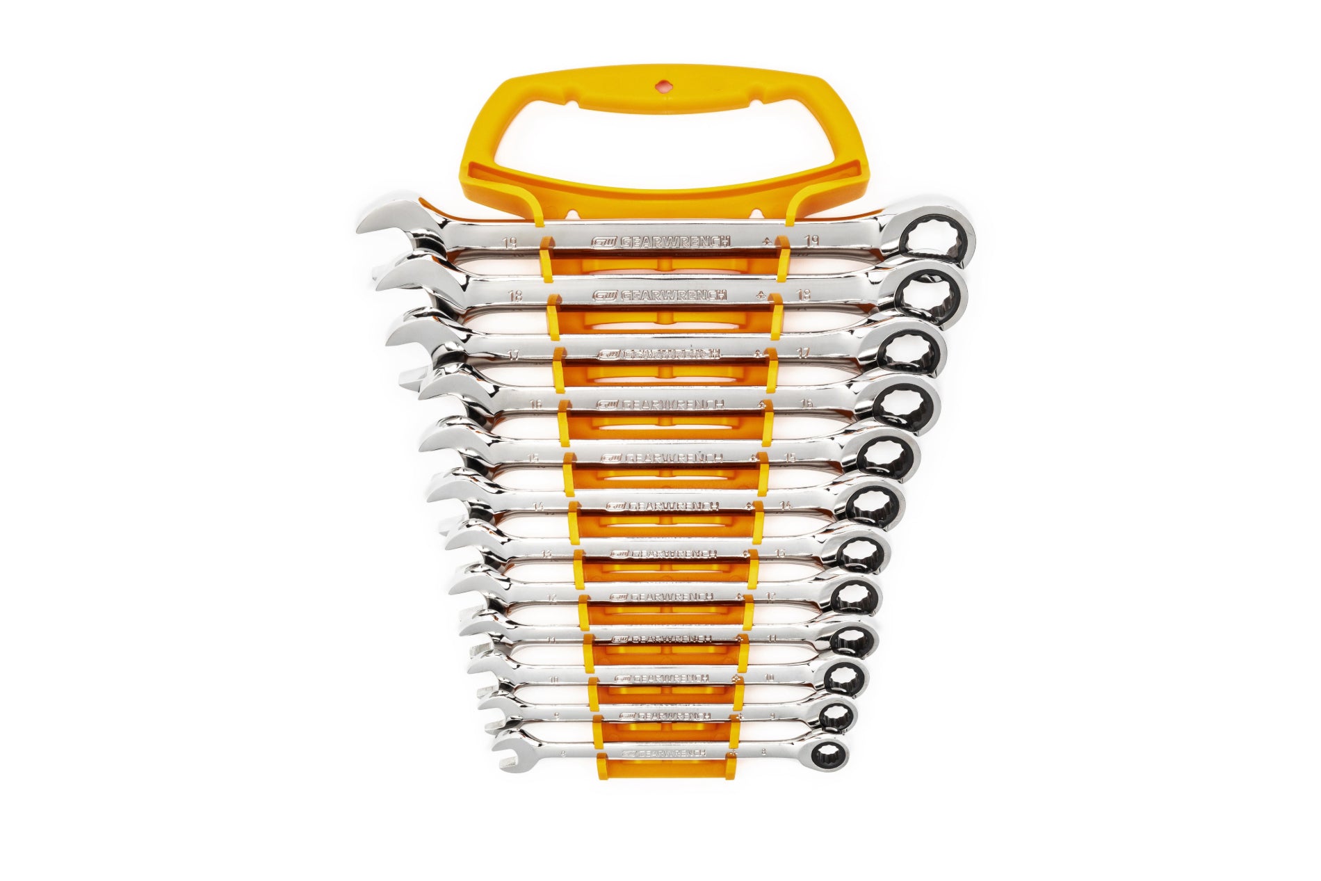 Gearwrench® 12Pc 72-Tooth 12 Point Ratcheting Combination Metric Wrench Set | Accent Tools