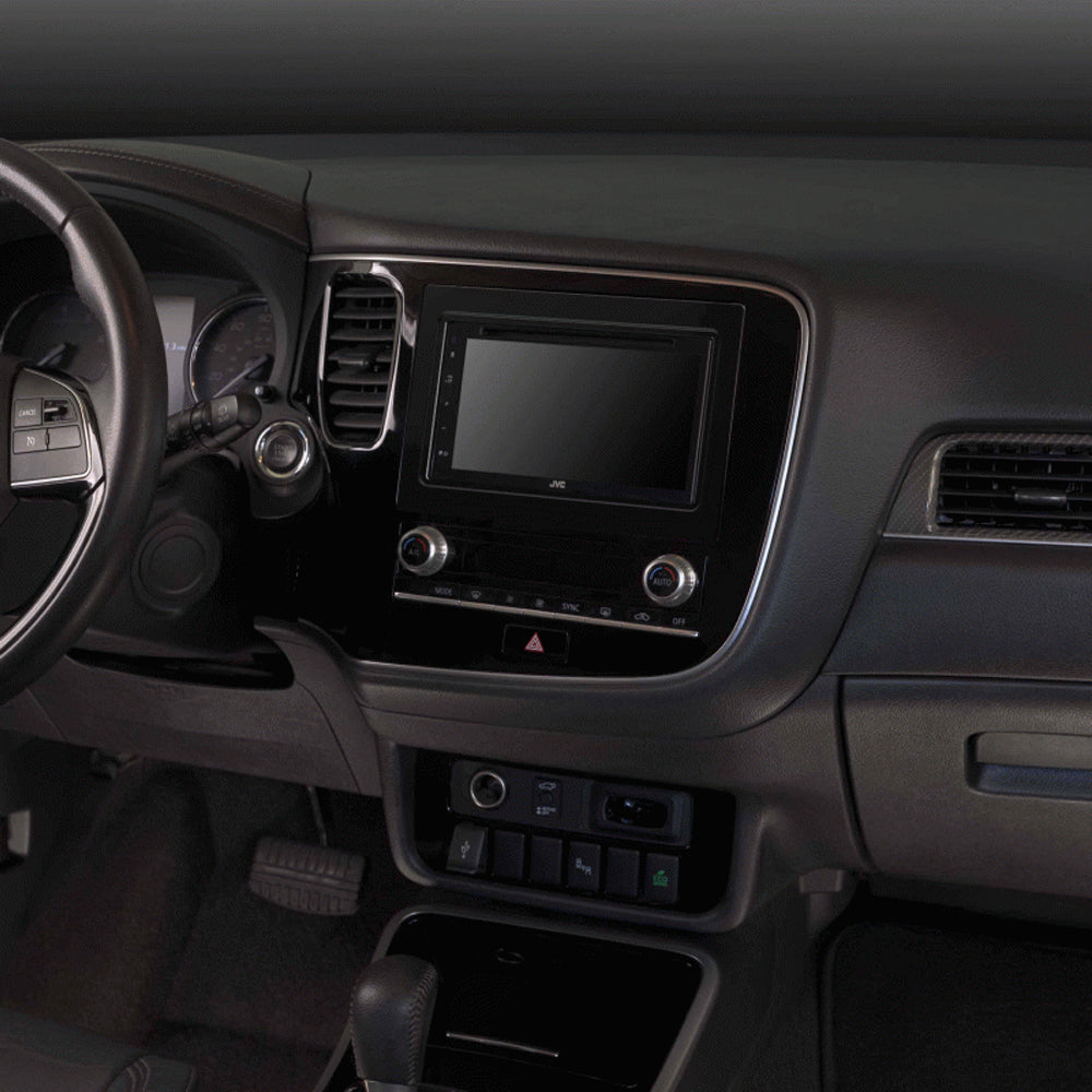 Fitting Kit Mitsubishi Outlander 2019 - 2023 Double Din (Black) | Formula