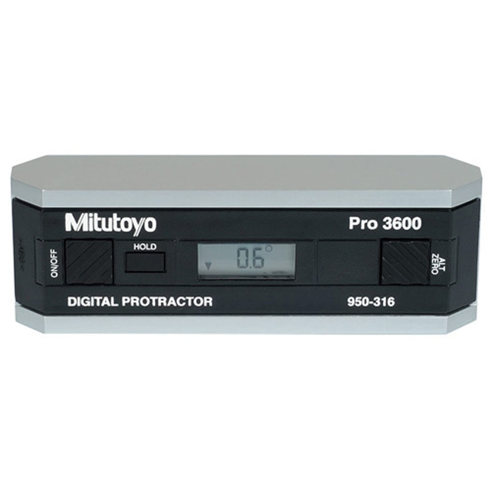 Mitutoyo PRO3600 Digimatic Protractor High Accuracy with Data Output | Hobeca