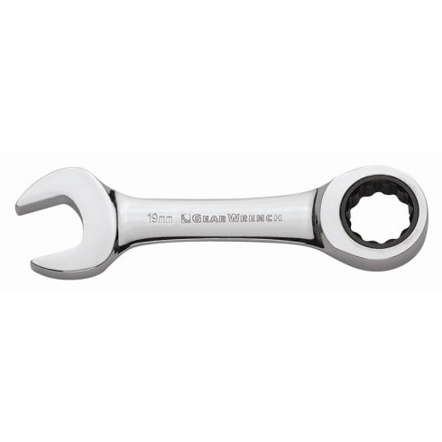 Gearwrench® Wrench Combination Ratcheting Stubby MET 13mm | Accent Tools