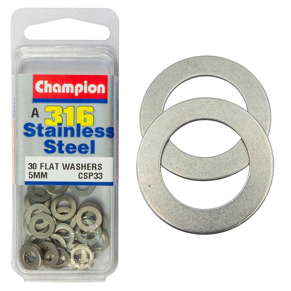 Champion 316/A4 M5 Flat Washer (A) | ISL