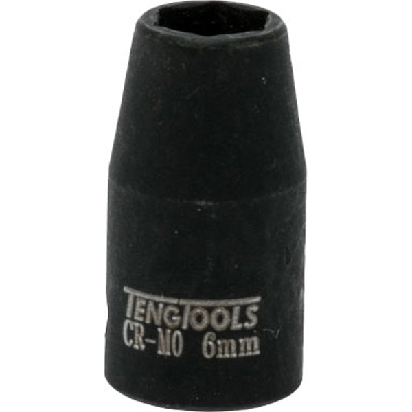 Teng 1/4 inch drive 8 mm impact socket DIN standard