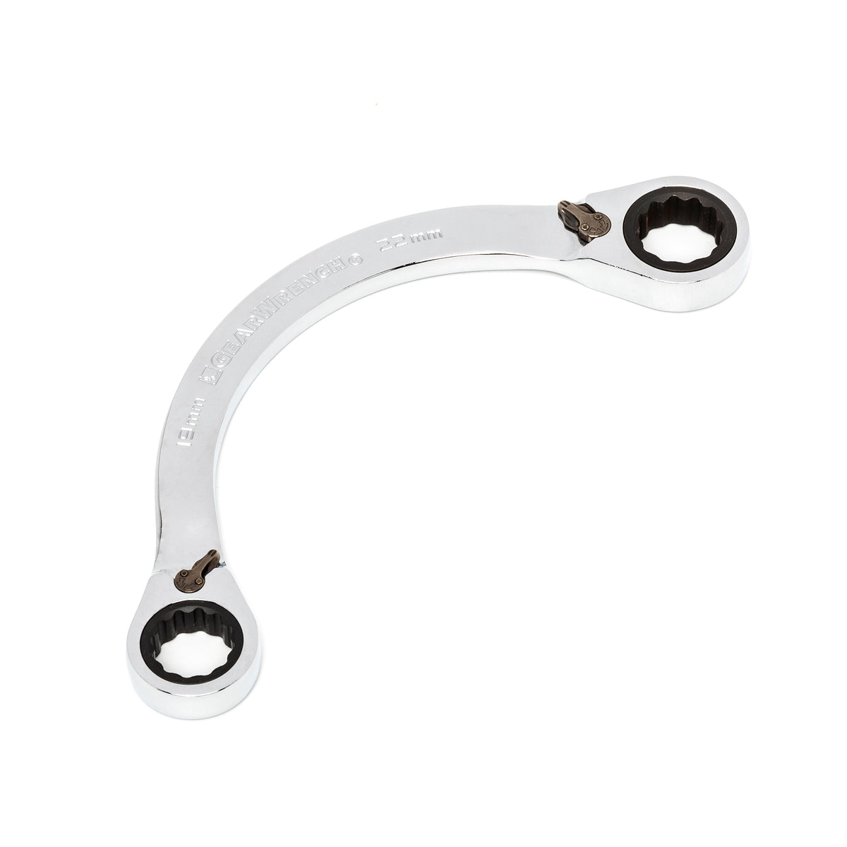 Gearwrench® Wrench Ratcheting Half Moon 19X22mm | Accent Tools