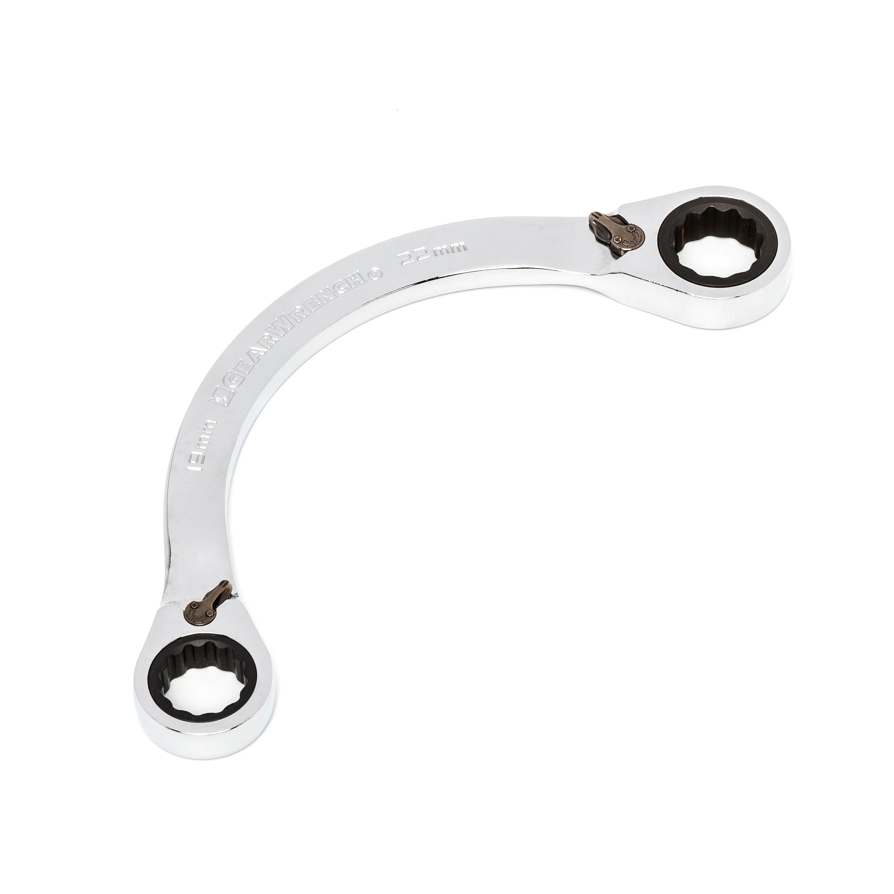Gearwrench® Wrench Ratcheting Half Moon 19X22mm | Accent Tools