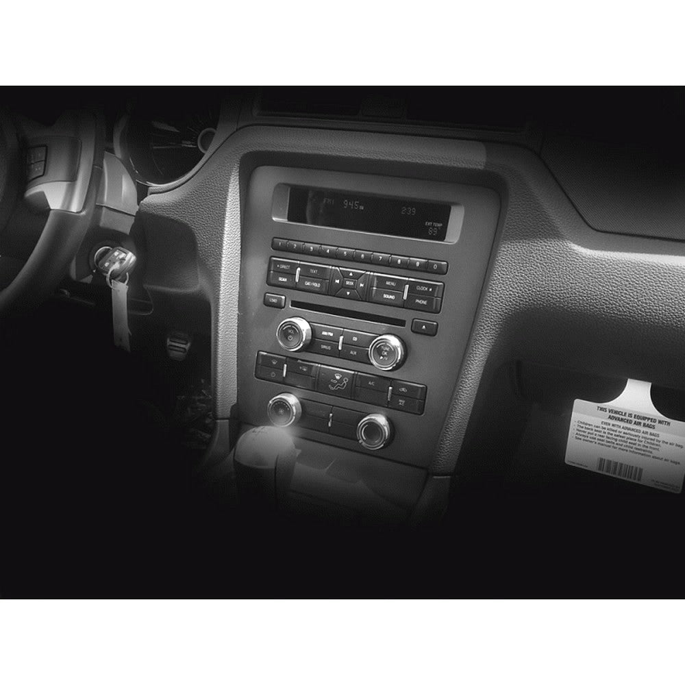 Fitting Kit Ford Mustang 2010 - 2014 Din & Double Din (Single Zone Manual Climate) (Silver) | Formula