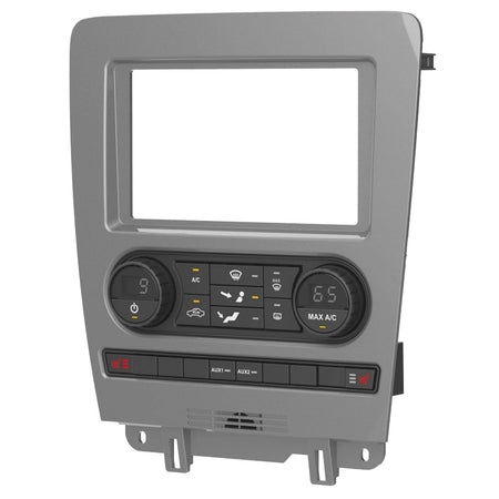 Fitting Kit Ford Mustang 2010 - 2014 Din & Double Din (Single Zone Manual Climate) (Silver) | Formula