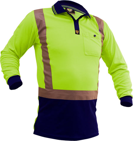 Esko D/N L/S Microfibre Polo -Size 13XL