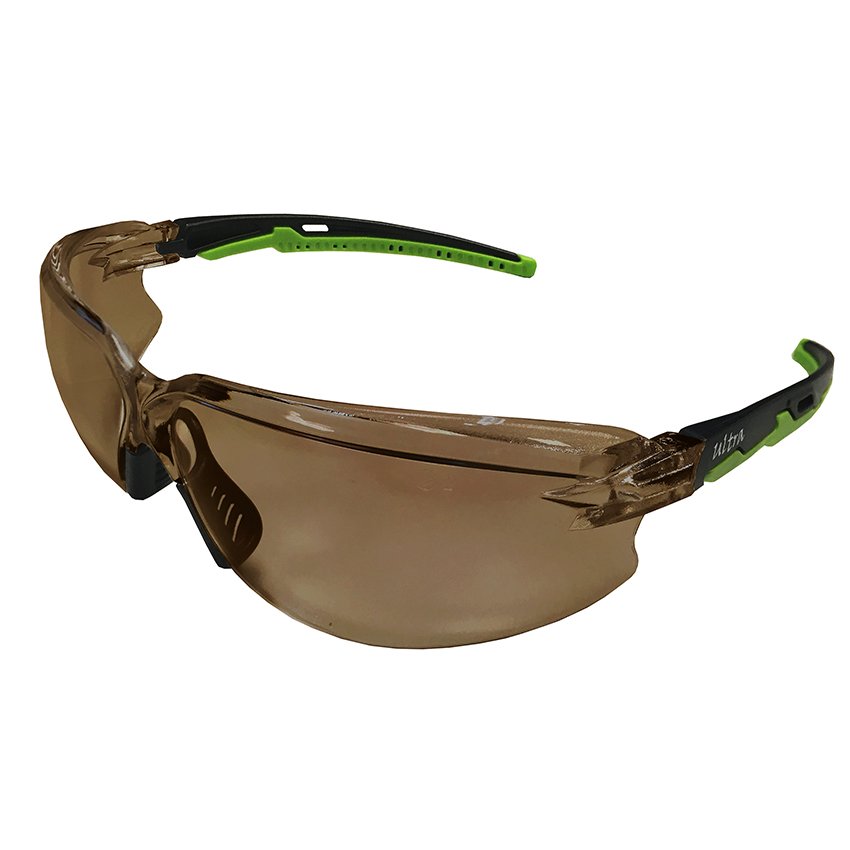 Clearance - Safety Glasses, Ultras, Indoor/Outdoor Bronze