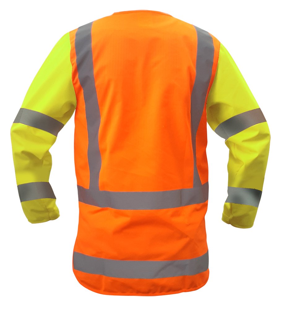 Clearance - Esko MTC Safety Vest Orange/Yellow -Size S