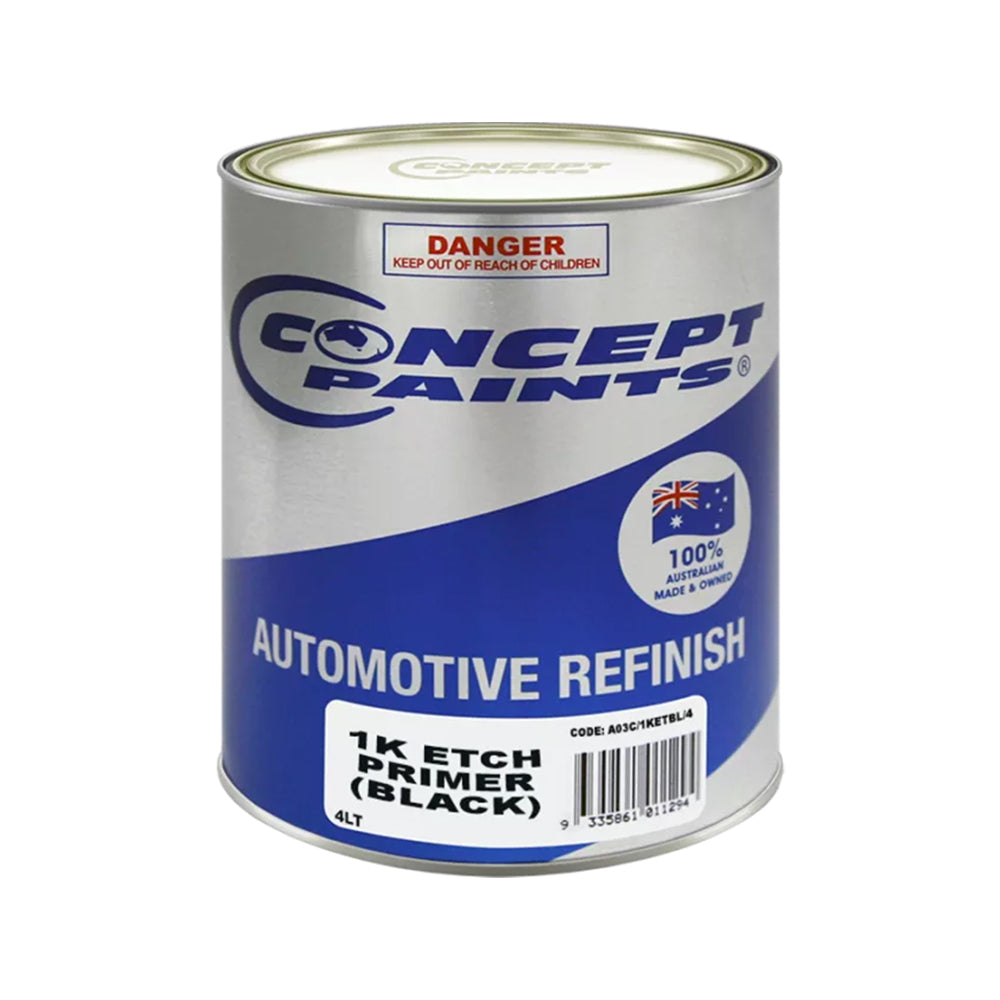 Concept 1k Etch Primer 4l Black 103 | Formula