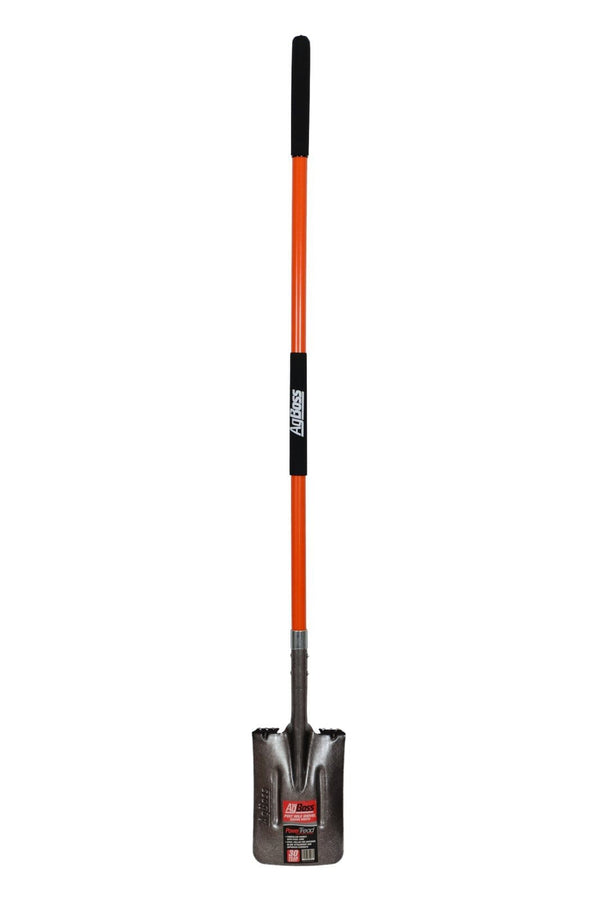 Agboss Post Shovel with Long Fibreglass Handle 1700mm