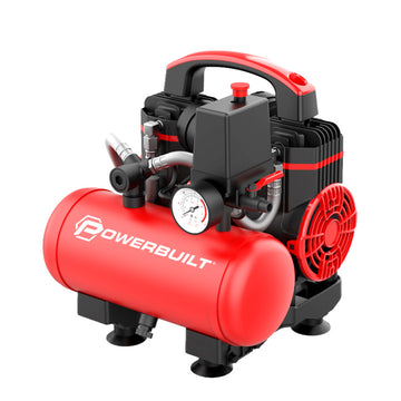 Powerbuilt Air Compressor 3L 900W Oil Less | Alltrade
