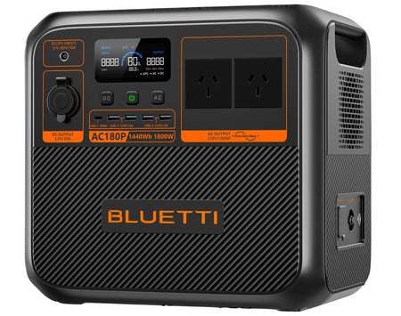 Bluetti Ac180p Home & Portable Power Station | 1800w (2700w Surge) 1440wh | Formula