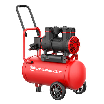 Powerbuilt Air Compressor 24L 1450W Oil Less | Alltrade