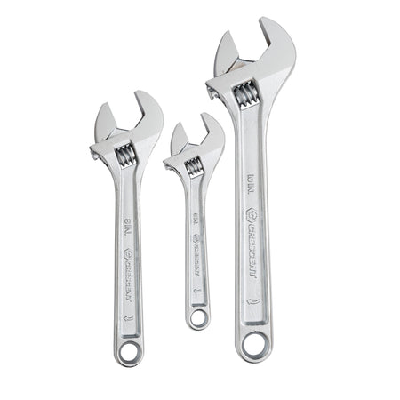 Crescent 3Pc 150mm, 200mm & 250mm Adjustable Wrench Set | Accent Tools