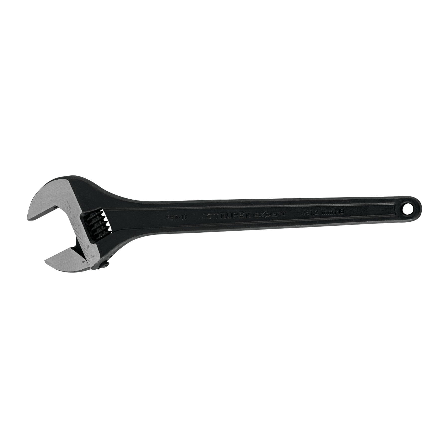Truper Adjustable Wrench - Black Oxide 450mm | Hobeca