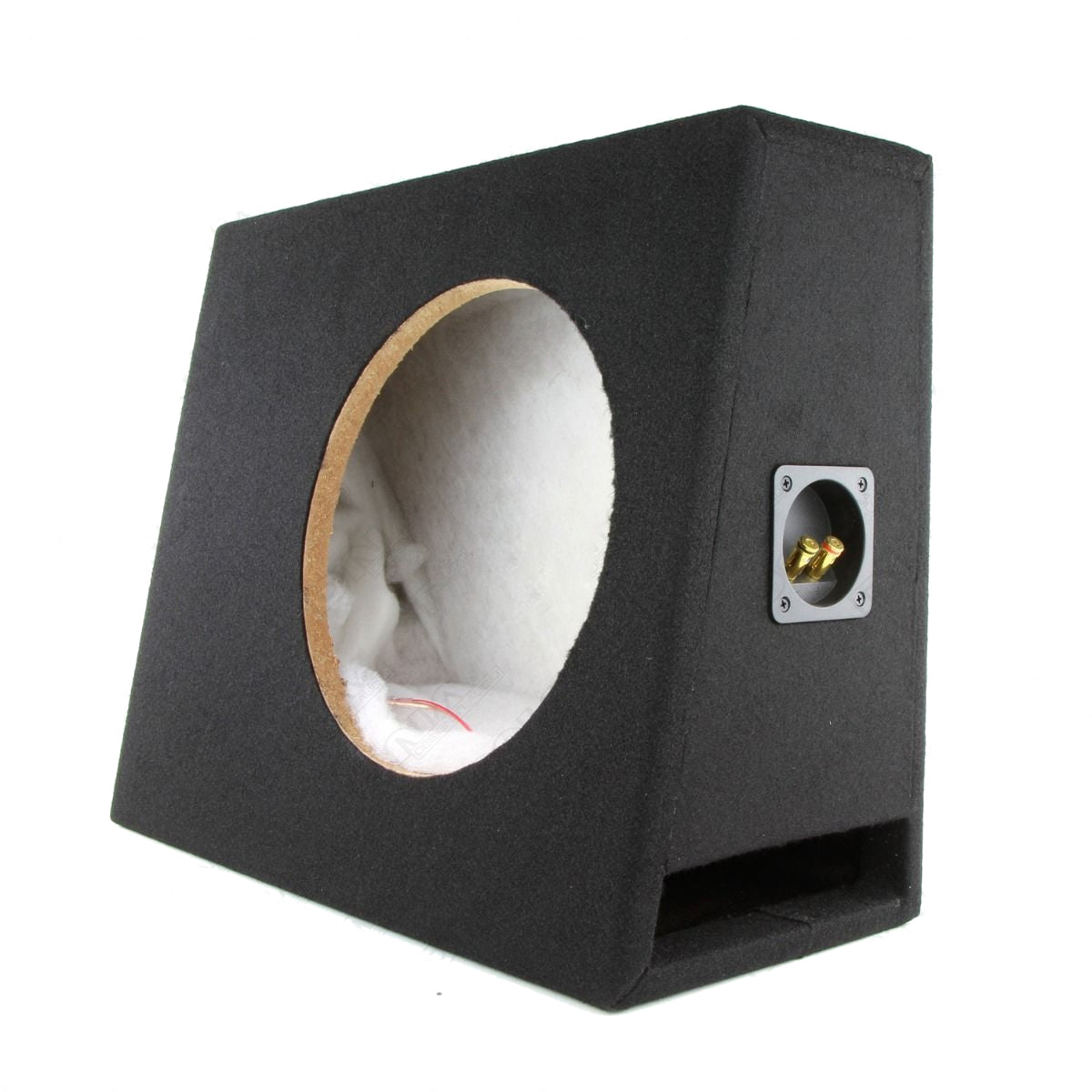 Subwoofer Box 12" Sealer Slimline Enclosure With Flat Back And Slot Port - Black | Formula