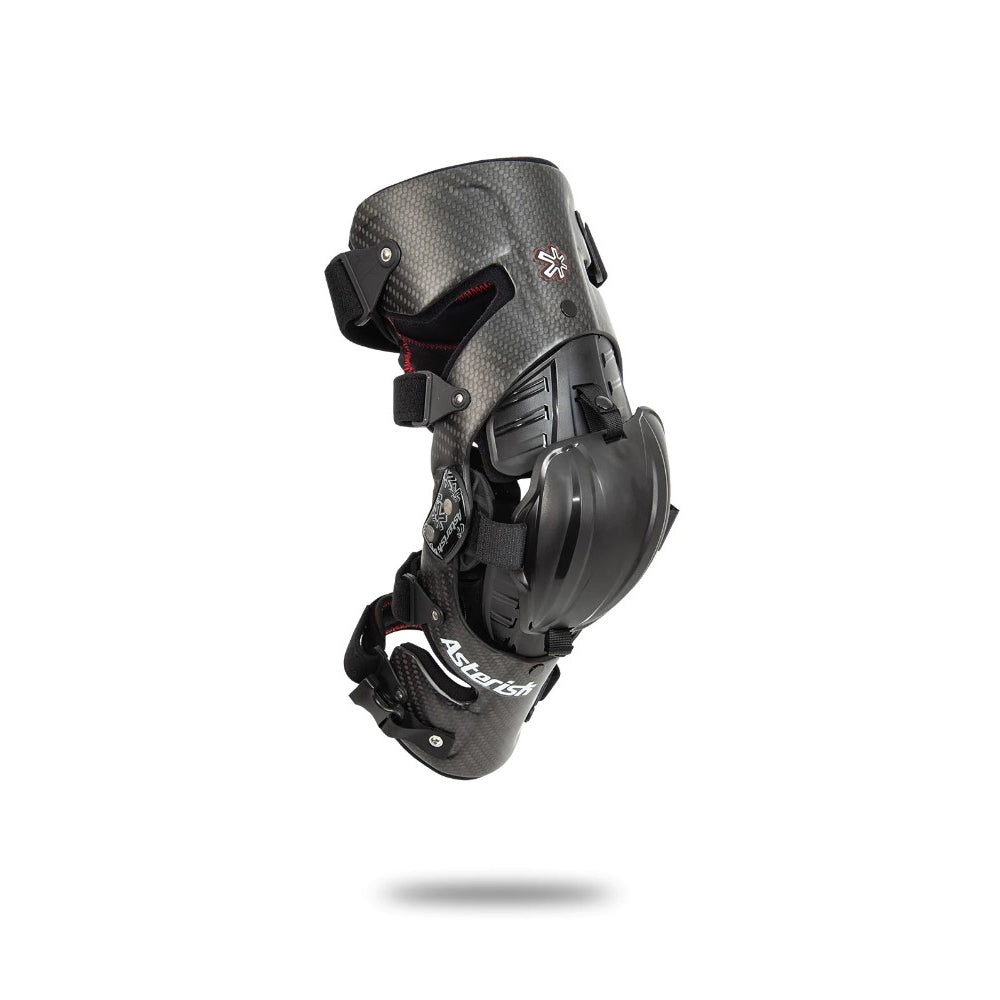 Knee Brace Asterisk Carbon Cell Extra Large (Xl) Pair For Dirtbike Riders | Formula