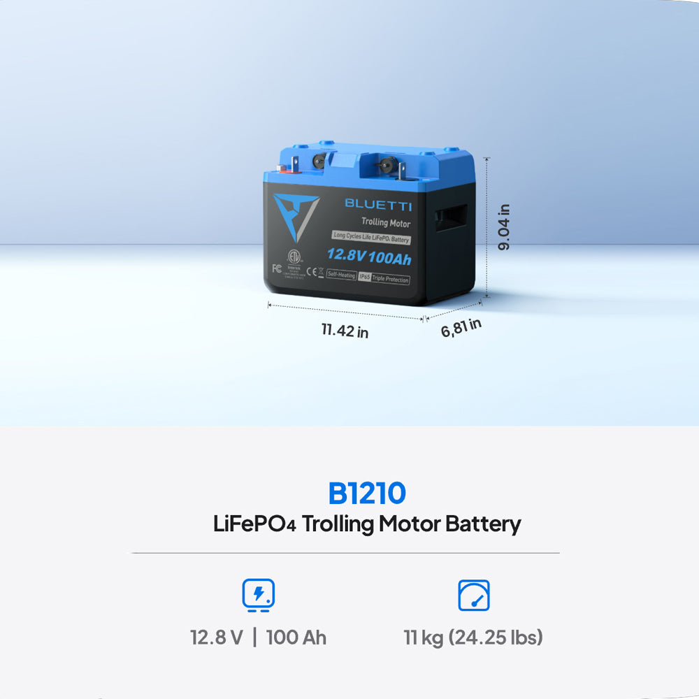 Bluetti 12v 100a Lithium Battery | Formula
