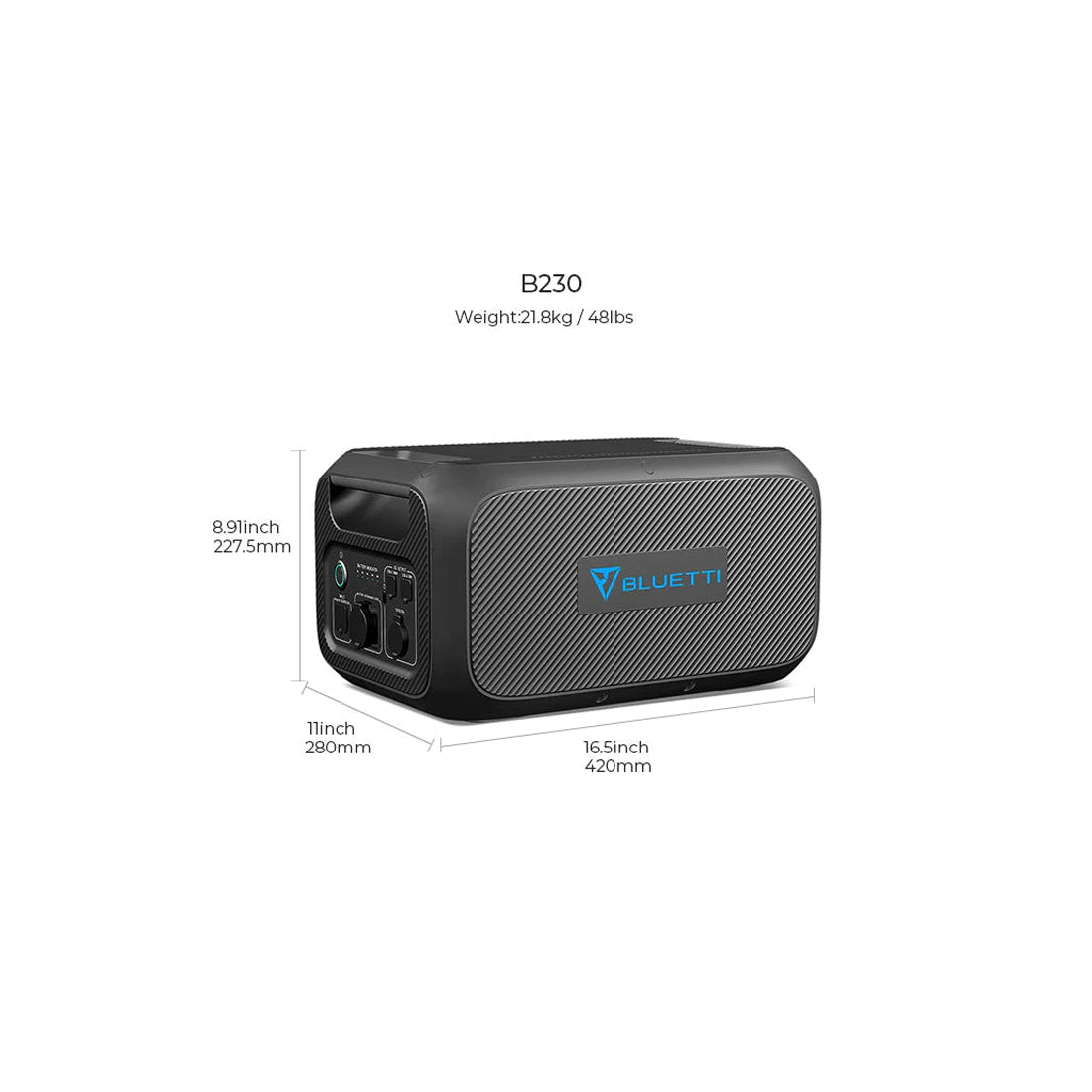 Bluetti B230 Expansion Battery & Usb/12vdc Power Station | 2,048wh | Formula