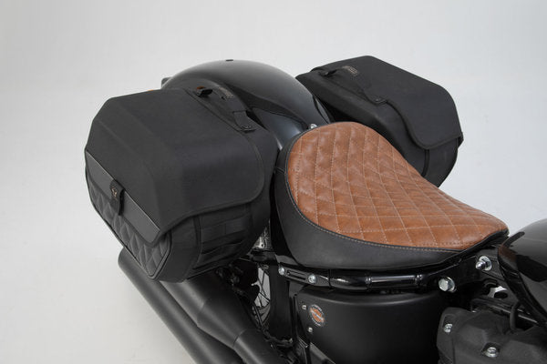 Legend Gear Side Bag System Lh2/Lh1 Sw Motech 25.5/19.5l Soft Tail Strbob (17-) Standard (20-) | Formula