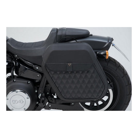 Legend Gear Side Bag Lh2 Sw Motech Side Carrier Left Harley Softail Fat Bob 17-22 | Formula