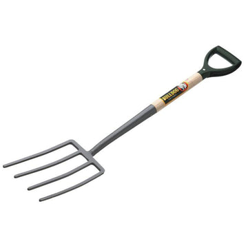 Bulldog standard garden fork with wood handle
