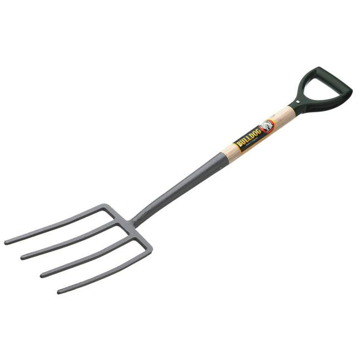Bulldog Standard Garden Fork with Wood Handle | Hobeca