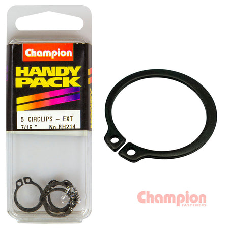 Champion Circlips-External Shaft-7/16in (STW12) | ISL