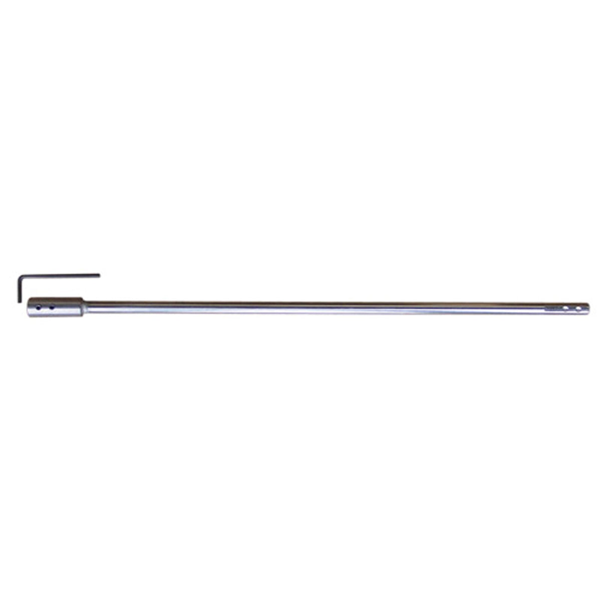 Topman 500mm auger extension with 11.1mm hex shank and grub screw lock