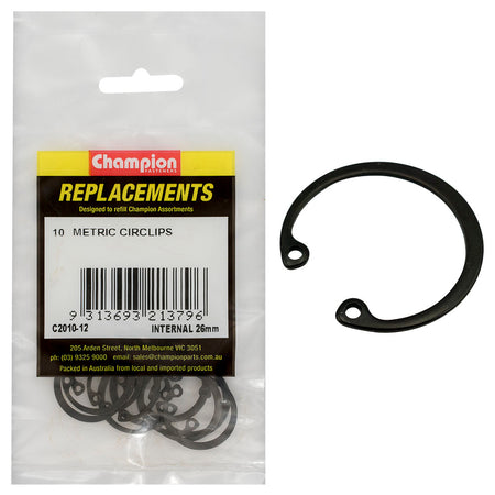 Champion 26mm internal Circlip -10pk | ISL