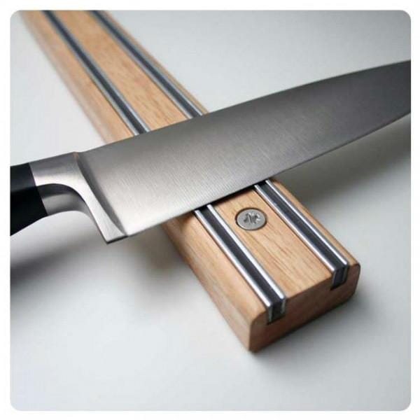 Bisbell Magnetic Knife Rack #B43W45 - Wood 450mm | Hobeca