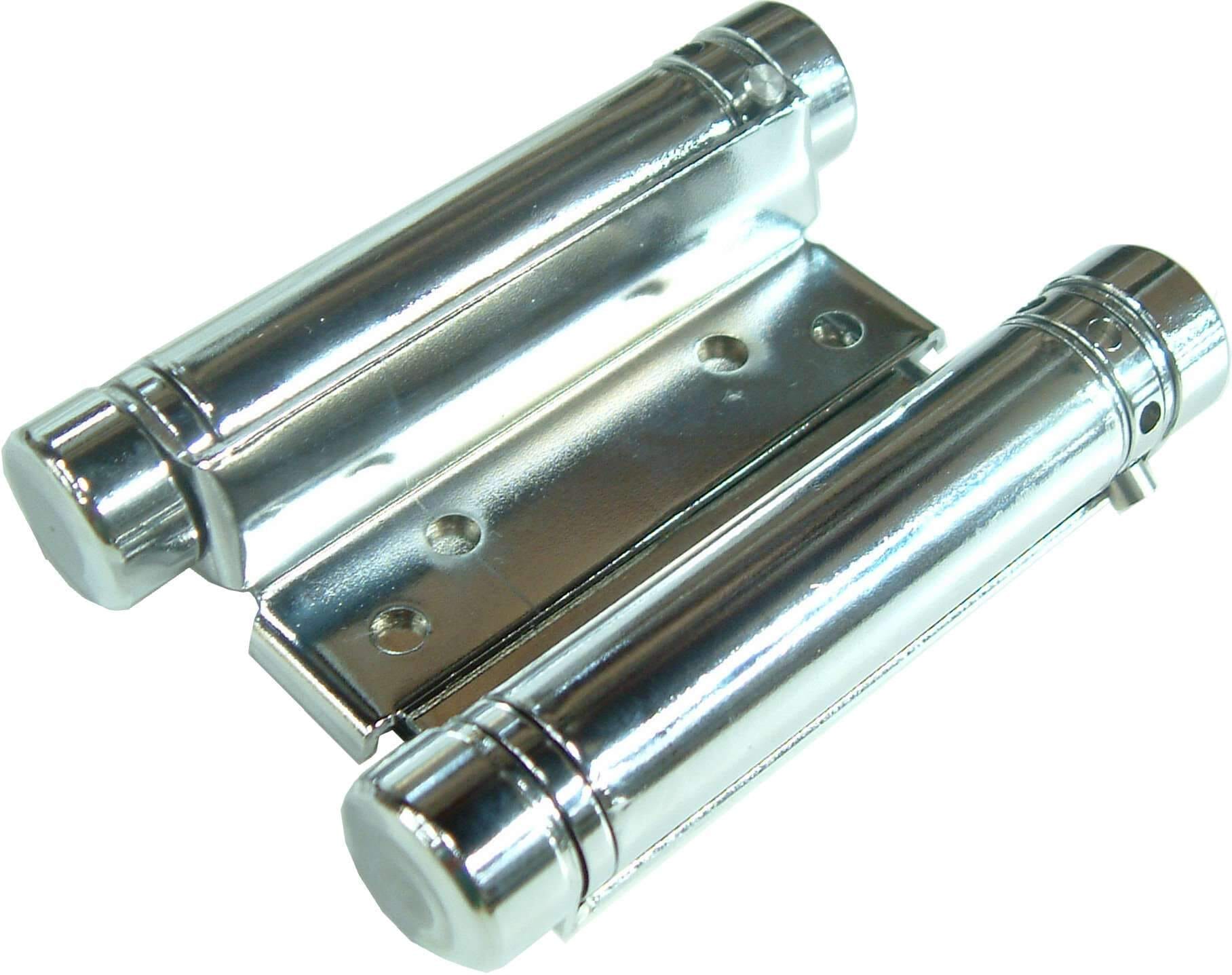 Schlage Bomber Hinges (1pair) - Double Acting Spring Hinge CP #401CP 100mm | Hobeca