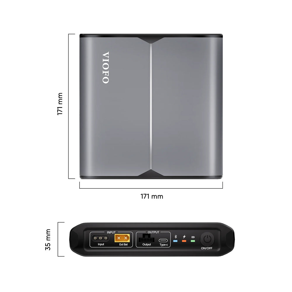Viofo Parking Mode Battery Pack 7650Mah For All Dashcams (Except A119 V3)