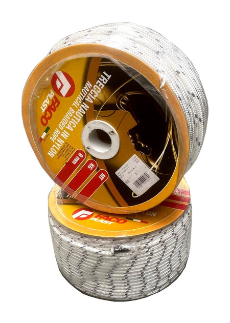 Faco Plast Rope - Braided Nylon/Polyester 150m Reel 8mm | Hobeca