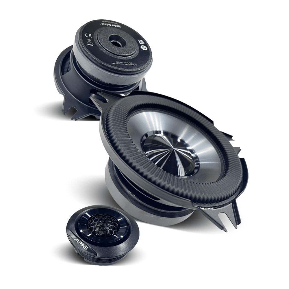 Alpine Bassrev-Series 2 4" Component Speaker 80w Rms 2-Way | Formula