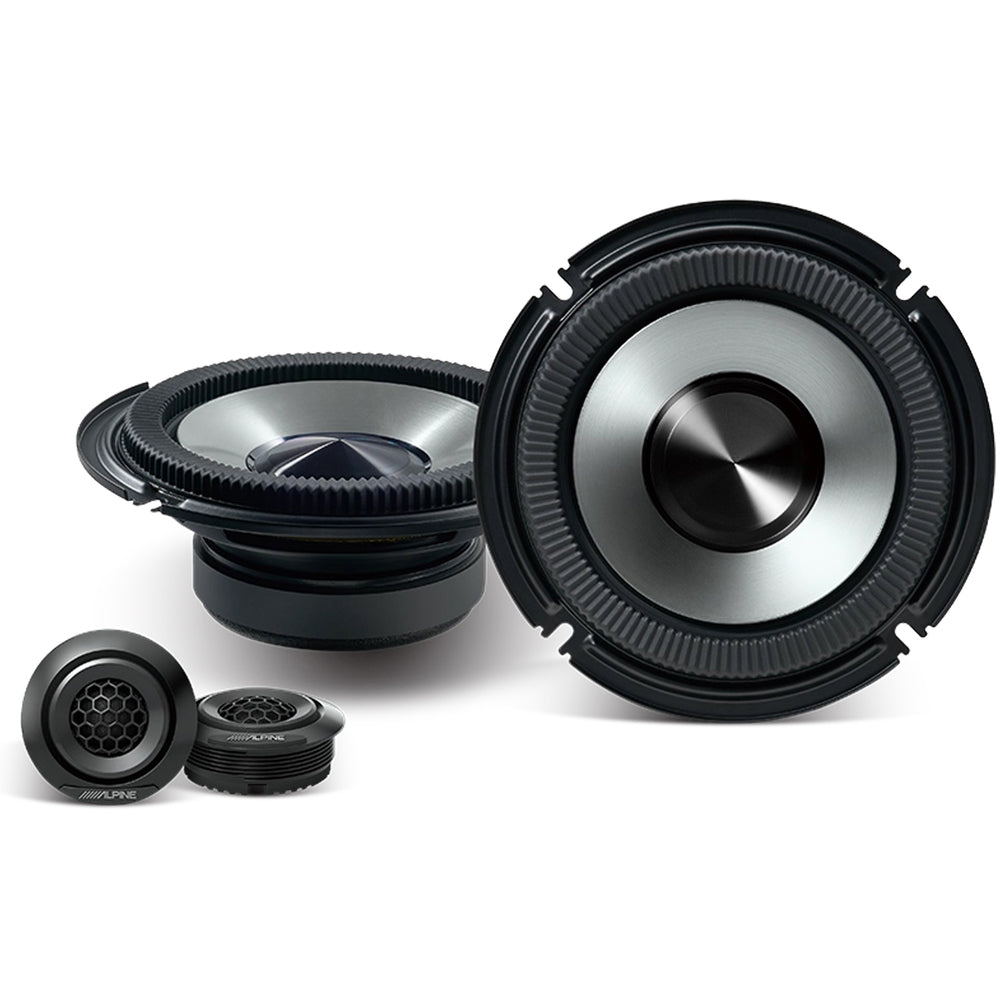 Alpine (Bassrev-Series) 6.5" Component Speaker 50w Rms 2-Way | Formula
