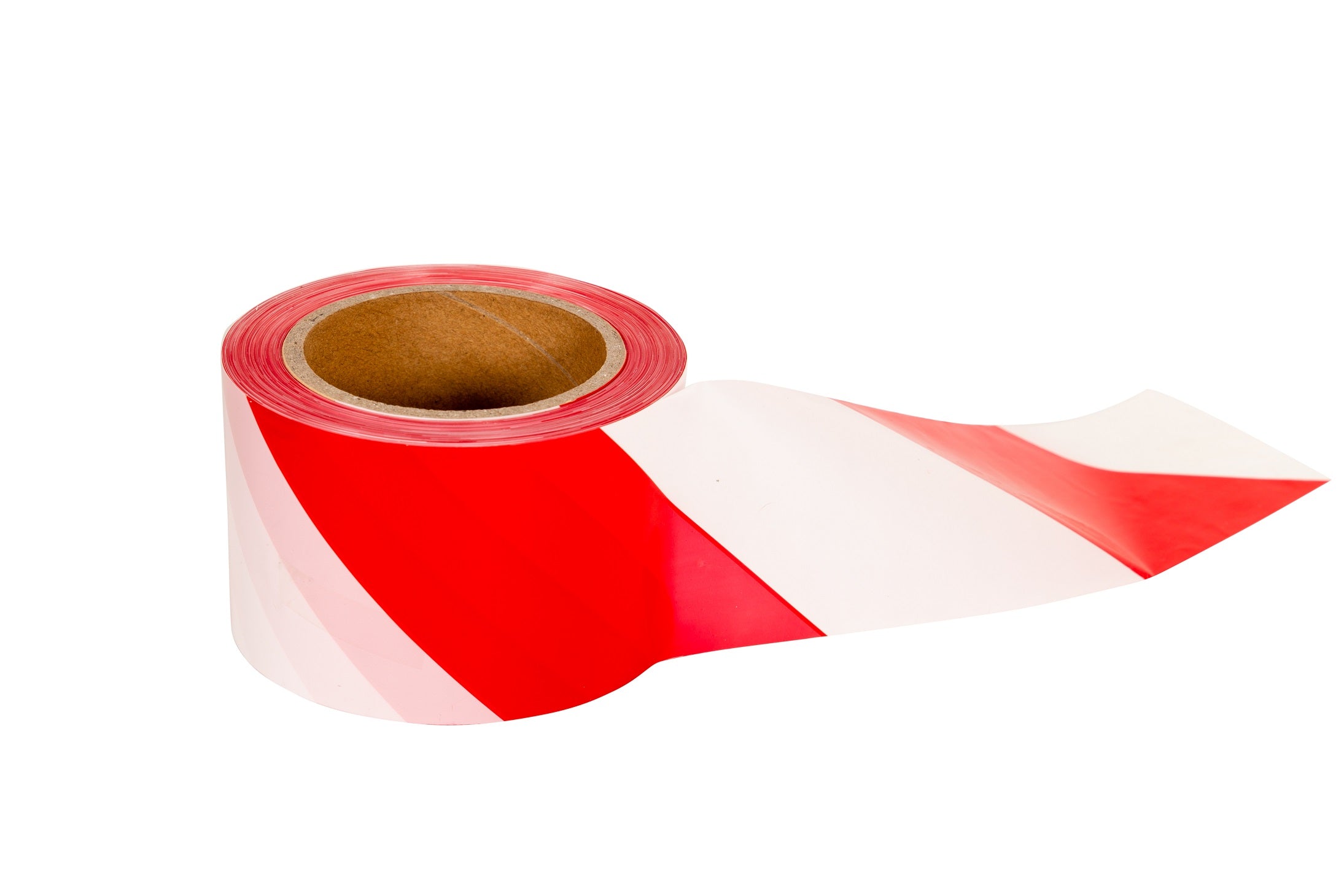Crescent Lufkin Barricade Tape - Red & White - 100m x 75mm | Accent Tools