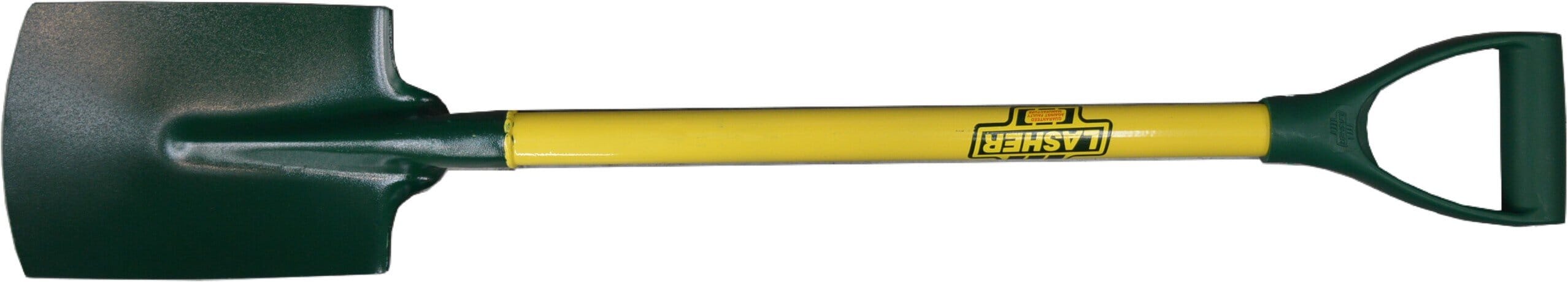 Lasher Border Spade Steel Handle Poly D | Hobeca