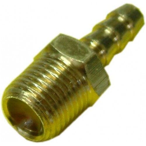 Buffalo Air Hose Adaptor Brass Male 1/4" x 1/4"