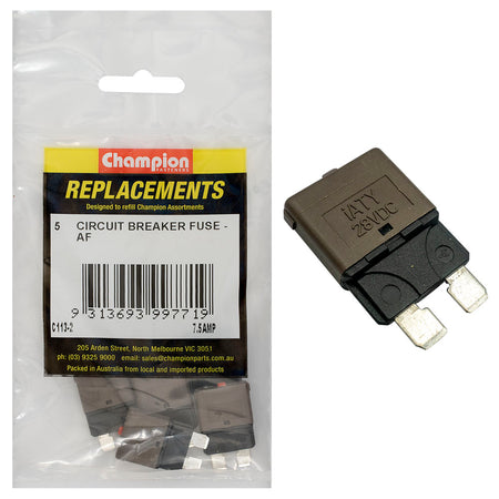 Champion AF Circuit Breaker Blade Fuse -5pk - ISL_C113-2