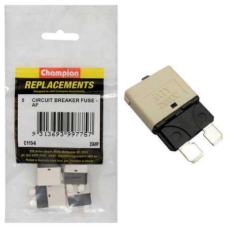 Champion AF Circuit Breaker Blade Fuse -5pk - ISL_C113-6