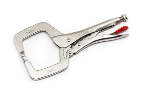 Crescent 11in. Locking C-Clamp w/ Regular Tips | Accent Tools