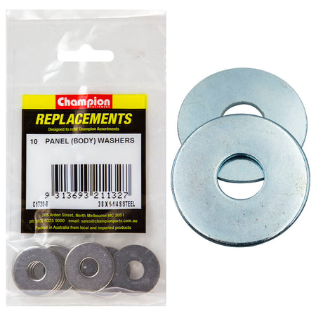 Champion Flat S/Steel Panel (Body) Washer-10pk - ISL_C1730-8