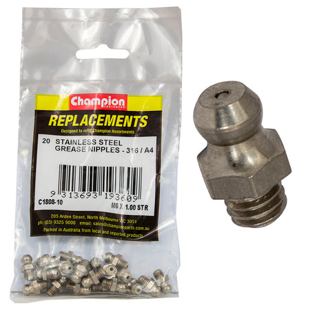 Champion Grease Nipple Stainless - ISL_C1808-10