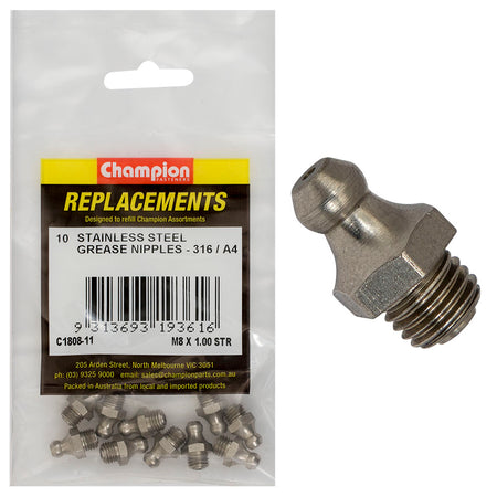 Champion Grease Nipple Stainless - ISL_C1808-11