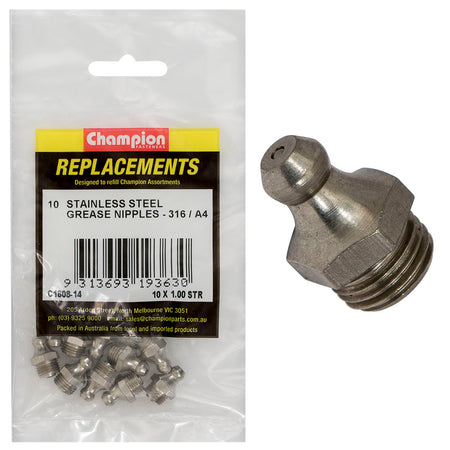 Champion Grease Nipple Stainless - ISL_C1808-14